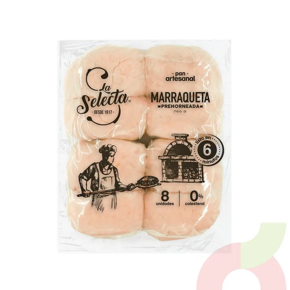 [011391] LA SELECTA MARRAQUETA PRE HOR 8un.