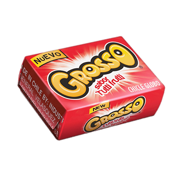CHICLE GROSSO MANZANA 25g.