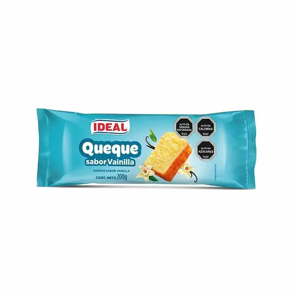 QUEQUE IDEAL VAINILLA 200g.