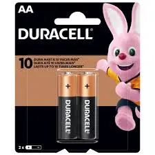PILAS DURACELL AA BLISTER x 2un