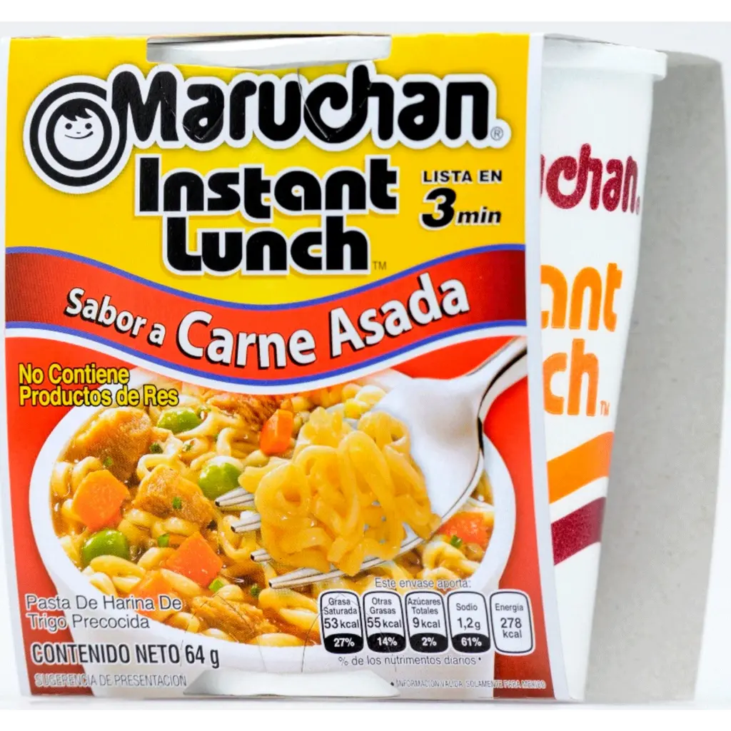 MARUCHAN LUNCH CARNE ASADA 64g.