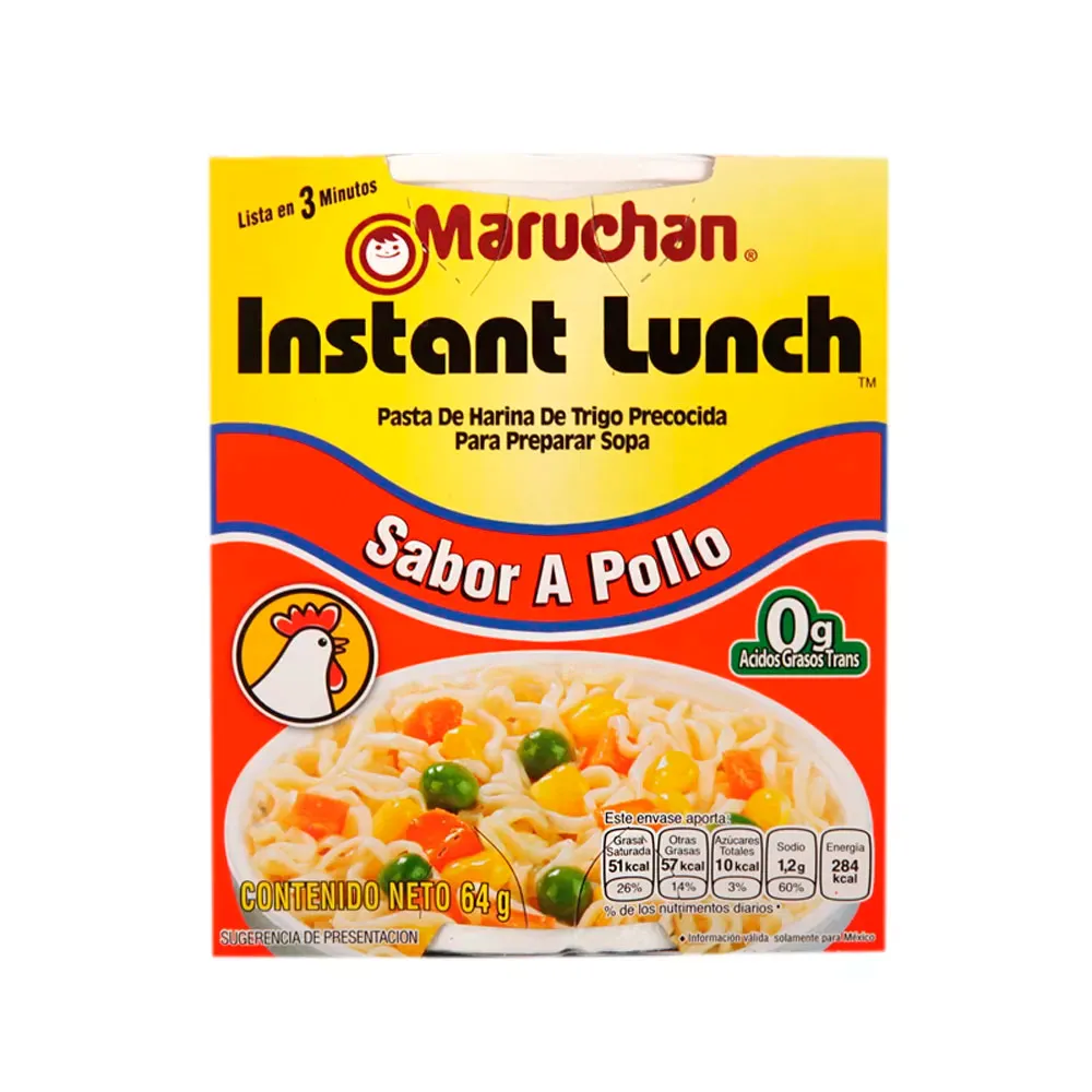 MARUCHAN LUNCH POLLO 64g.