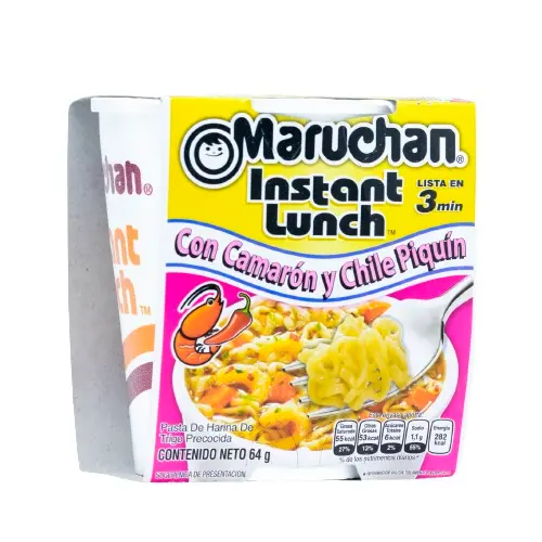 MARUCHAN LUNCH CAMARON/CHILE 64g.