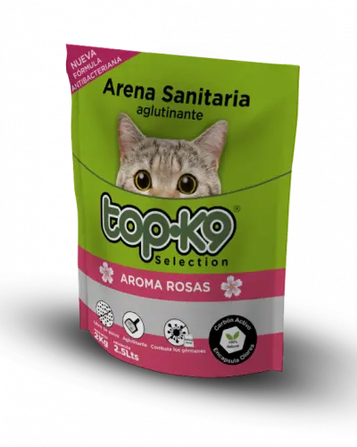 ARENA AGLUTINANTE TOP K9 ROSAS 2k.