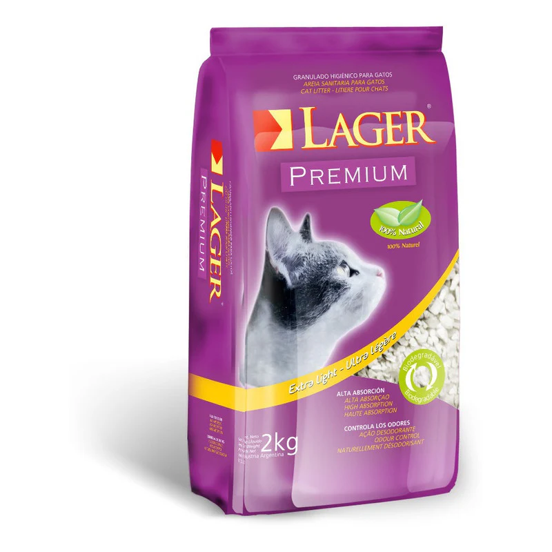 ARENA GATO JAGER BOLSA 2 kg.