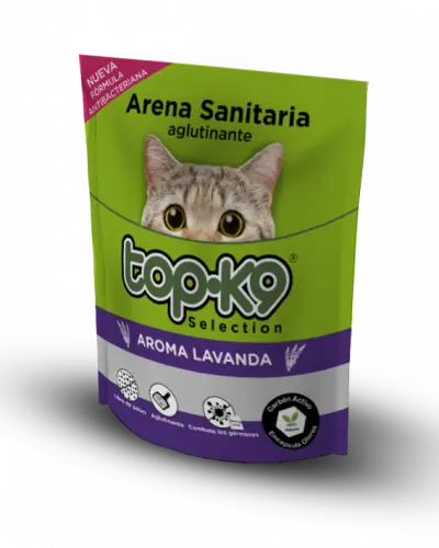 ARENA TOP-K9 AGLUTINANTE LAVANDA 2k.