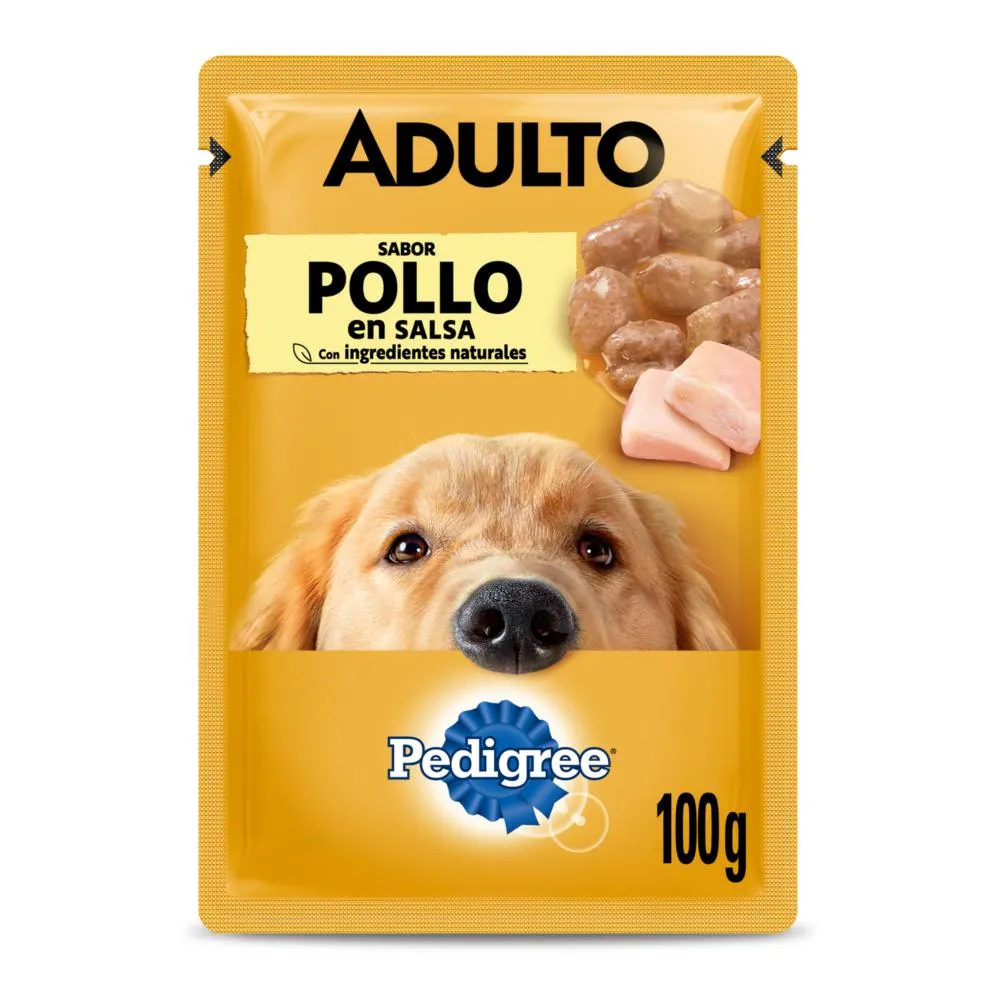 PEDIGREE SACHET POLLO ADULTO 100g.