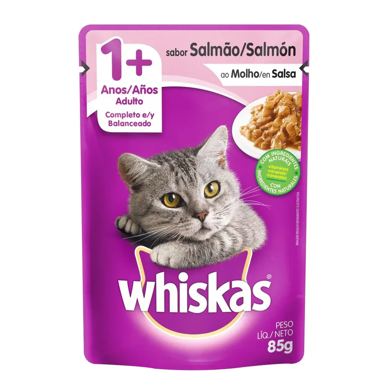 [7797453000413] WHISKAS SACHET SALMON 85g.