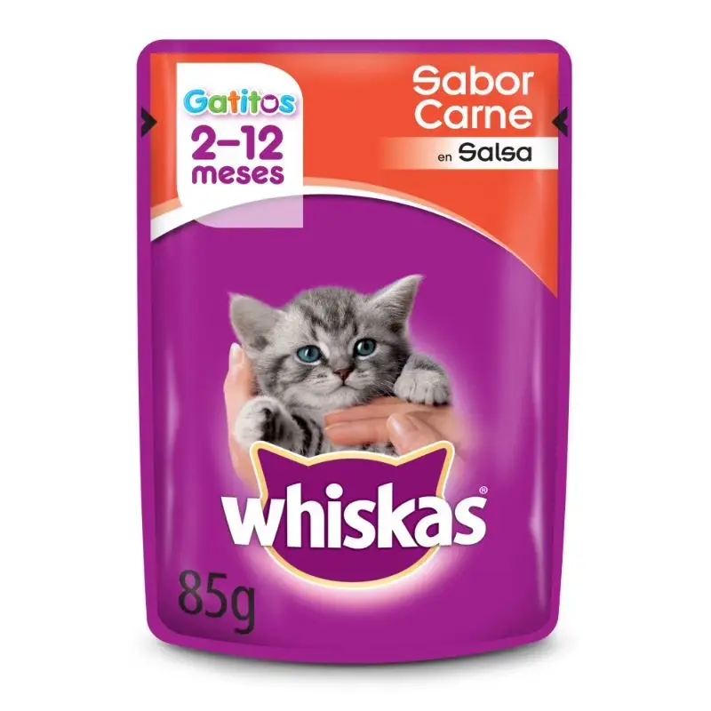 [7797453000406] WHISKAS SACHET CARNE GATITOS 85g.