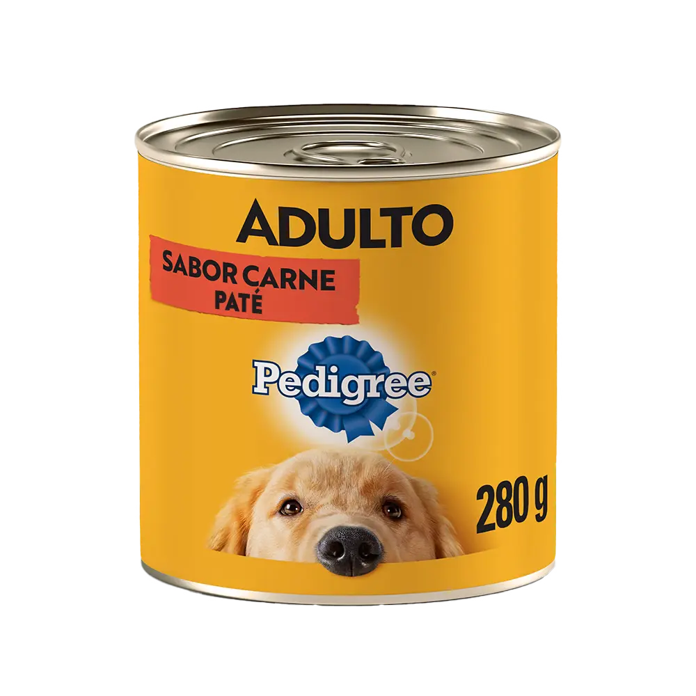 PEDIGREE LATA ADULTO CARNE 280g.