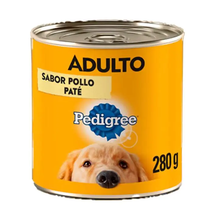 PEDIGREE LATA POLLO CACHORRO 280g.