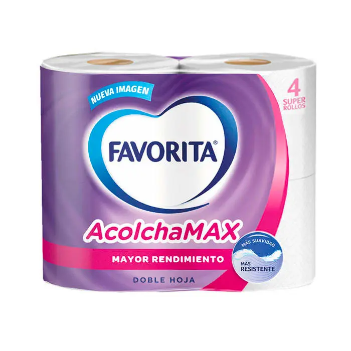 FAVORITA ACOLCHAMAX D/HOJA x 4